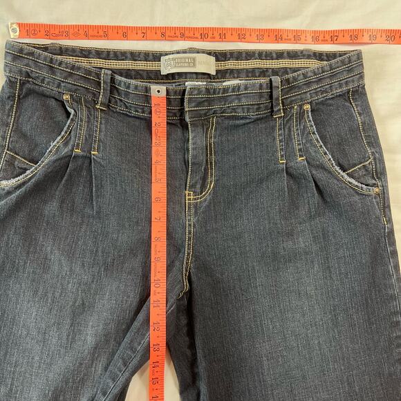 Route 66 Women's Wide Leg Dark Wash Jeans 14/15 Classic Fit - Picture 6 of 9